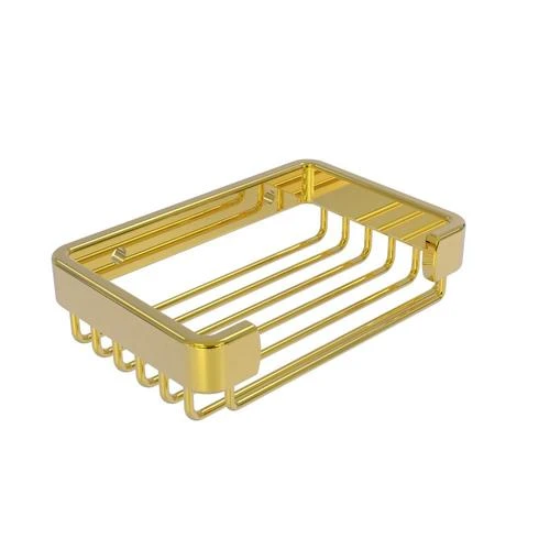 Allied Brass 3.1-in H Screw Mount Solid Brass Polished Brass Hanging Shower Caddy 3 Allied Brass 3.1-in H Screw Mount Solid Brass Polished Brass Hanging Shower Caddy