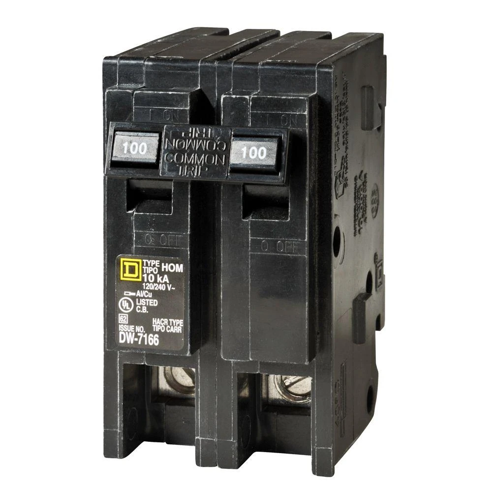 Homeline 100 Amp 2-Pole Circuit Breaker - Clear Packaging 4 Homeline 100 Amp 2-Pole Circuit Breaker - Clear Packaging - Image 2