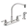 Moen M-Bition Chrome 2-Handle Deck Mount High-Arc Handle/Lever Commercial Kitchen Faucet -Household Items Sales 026508125717xl 1800x1800