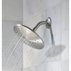 Moen Oxby Spot Resist Brushed Nickel 1-Handle Faucet With Valve 19 Moen Oxby Spot Resist Brushed Nickel 1-Handle Faucet With Valve -Household Items Sales 026508252574 04358328 1800x1800