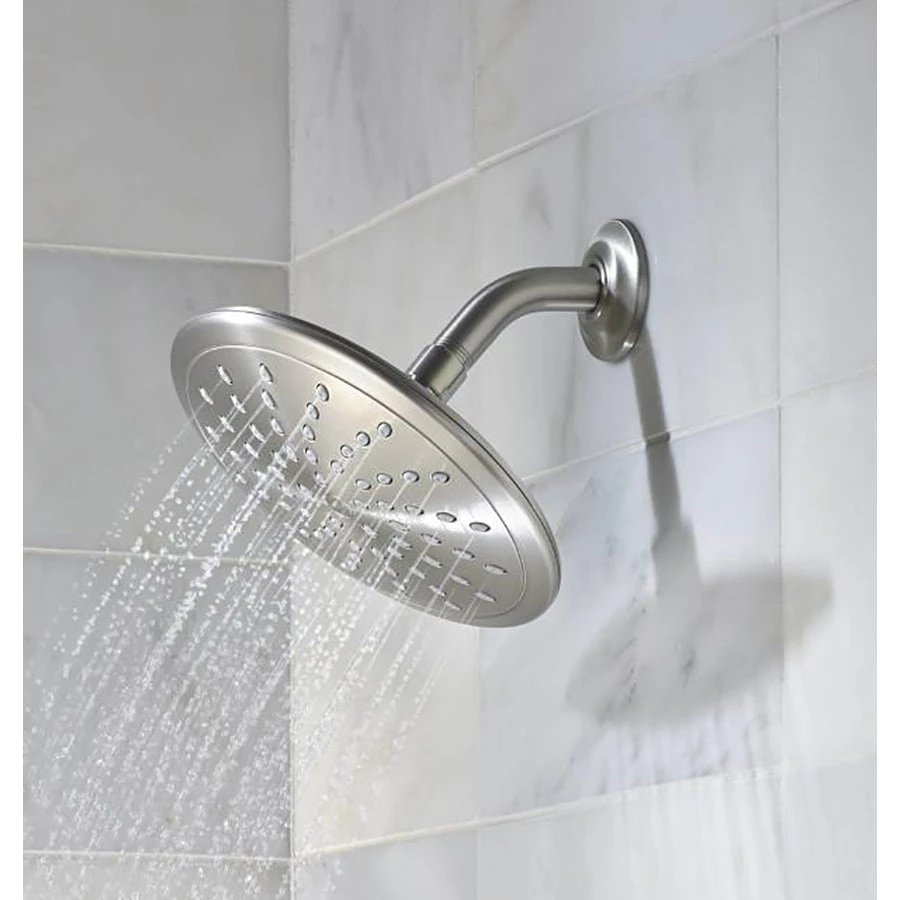 Moen Oxby Spot Resist Brushed Nickel 1-Handle Faucet With Valve 10 Moen Oxby Spot Resist Brushed Nickel 1-Handle Faucet With Valve - Image 8