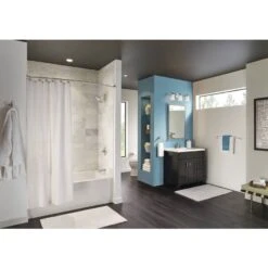 Moen Oxby Spot Resist Brushed Nickel 2-handle 4-in Centerset WaterSense Bathroom Sink Faucet With Drain -Household Items Sales 026508262924 05103537 1800x1800