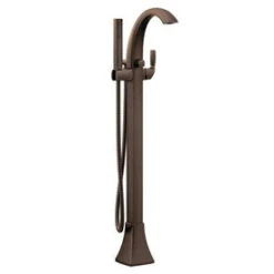 Valspar Moen Voss 1-Handle Freestanding Bathtub Faucet With Hand Shower