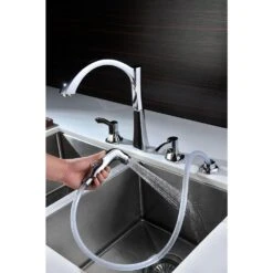Soave Series 2-Handle Standard Kitchen Faucet In Polished Chrome -Household Items Sales 02d24f801b48cde5f48308781e5764ba 1800x1800