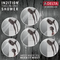 Delta Linden Venetian Bronze 1-Handle Shower Faucet -Household Items Sales 034449655774 05478140 1800x1800