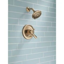 Delta Lahara Champagne Bronze 1-Handle Shower Faucet 20 Delta Lahara Champagne Bronze 1-Handle Shower Faucet -Household Items Sales 034449658706 09963616 1800x1800