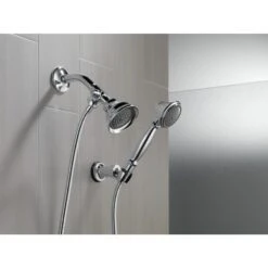 Delta 0.5-in Chrome Universal Shower Arm With Diverter
