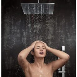 Delta 0.5-in Chrome Universal Shower Arm And Flange -Household Items Sales 034449671644 12171737 1800x1800