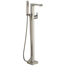 Valspar Delta Ara 1-Handle Freestanding Bathtub Faucet 3 Valspar Delta Ara 1-Handle Freestanding Bathtub Faucet