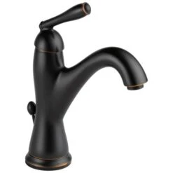 Delta Burke Oil Rubbed Bronze 1-handle Single Hole WaterSense Bathroom Sink Faucet With Drain -Household Items Sales 034449838030xl 1800x1800