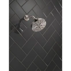 Delta Universal Showering Components Stainless 5-Spray Rain Shower Head 1.75-GPM (6.6-LPM) 24 Delta Universal Showering Components Stainless 5-Spray Rain Shower Head 1.75-GPM (6.6-LPM) -Household Items Sales 034449844758 09206791 1800x1800