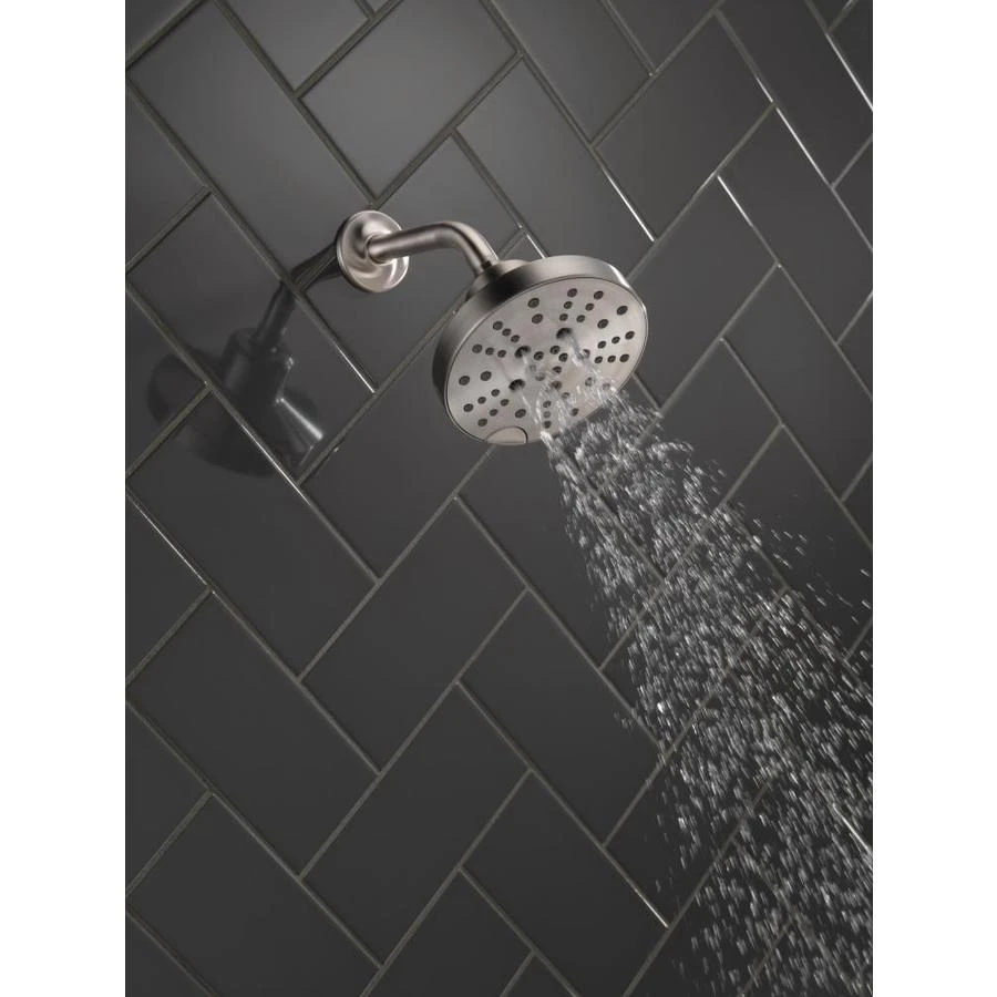 Delta Universal Showering Components Stainless 5-Spray Rain Shower Head 1.75-GPM (6.6-LPM) 8 Delta Universal Showering Components Stainless 5-Spray Rain Shower Head 1.75-GPM (6.6-LPM) - Image 6