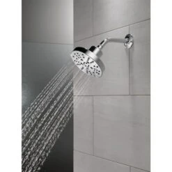 Delta Universal Showering Components Stainless 5-Spray Rain Shower Head 1.75-GPM (6.6-LPM) 26 Delta Universal Showering Components Stainless 5-Spray Rain Shower Head 1.75-GPM (6.6-LPM) -Household Items Sales 034449844802 09206736 1800x1800