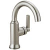 Delta Alux Spotshield Brushed Nickel 1-Handle Single Hole WaterSense Bathroom Sink Faucet With Drain -Household Items Sales 034449847889 1800x1800