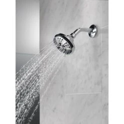 Delta Universal Showering Components Chrome 6-Spray Shower Head 2.5-GPM (9.5-LPM) -Household Items Sales 034449864220 10844485 1800x1800