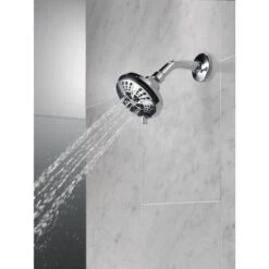 Delta Universal Showering Components Chrome 6-Spray Shower Head 2.5-GPM (9.5-LPM) -Household Items Sales 034449864220 10844487 1800x1800