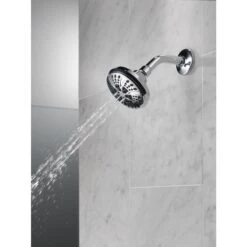 Delta Universal Showering Components Chrome 6-Spray Shower Head 2.5-GPM (9.5-LPM) -Household Items Sales 034449864220 10844488 1800x1800