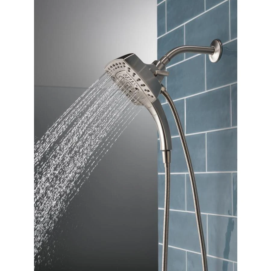 Delta Universal Showering Components Stainless 5-Spray Dual Shower Head 1.75-GPM (6.6-LPM) 12 Delta Universal Showering Components Stainless 5-Spray Dual Shower Head 1.75-GPM (6.6-LPM) - Image 10
