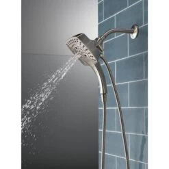 Delta Universal Showering Components Stainless 5-Spray Dual Shower Head 1.75-GPM (6.6-LPM) 30 Delta Universal Showering Components Stainless 5-Spray Dual Shower Head 1.75-GPM (6.6-LPM) -Household Items Sales 034449910385 12390966 1800x1800