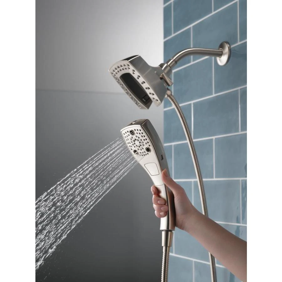 Delta Universal Showering Components Stainless 5-Spray Dual Shower Head 1.75-GPM (6.6-LPM) 16 Delta Universal Showering Components Stainless 5-Spray Dual Shower Head 1.75-GPM (6.6-LPM) - Image 14