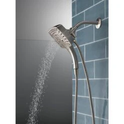Delta Universal Showering Components Stainless 5-Spray Dual Shower Head 1.75-GPM (6.6-LPM) 26 Delta Universal Showering Components Stainless 5-Spray Dual Shower Head 1.75-GPM (6.6-LPM) -Household Items Sales 034449910385 12390978 1800x1800