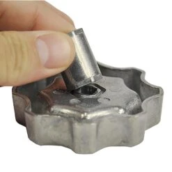 Blue Hawk Metallic Bathroom Sink Faucet Handle