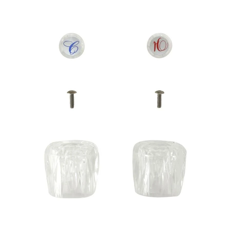 Danco Clear Acrylic Knob Shower Handle 4 Danco Clear Acrylic Knob Shower Handle - Image 2