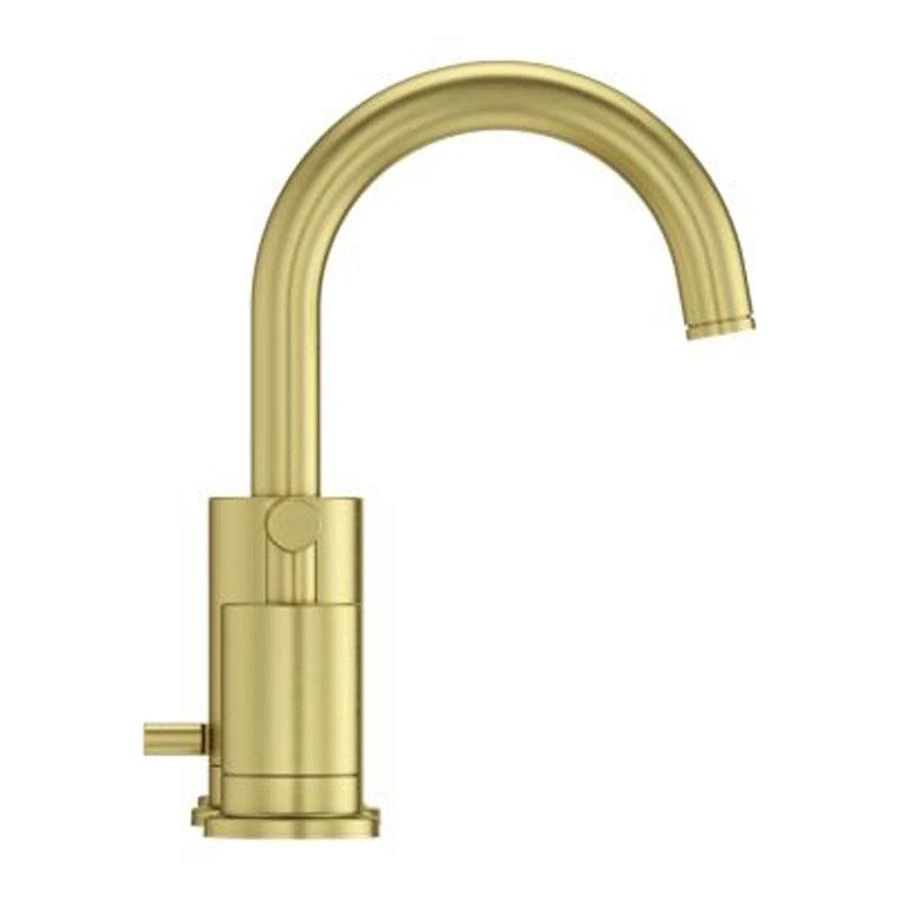 Pfister Pfister Contempra Brushed Gold 2-handle Widespread WaterSense Bathroom Sink Faucet With Drain 5 Pfister Pfister Contempra Brushed Gold 2-handle Widespread WaterSense Bathroom Sink Faucet With Drain - Image 3
