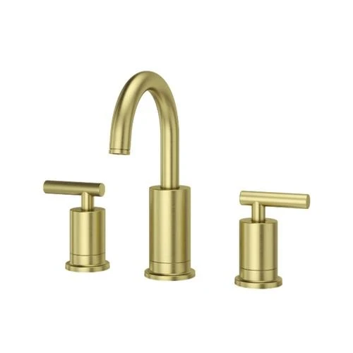 Pfister Pfister Contempra Brushed Gold 2-handle Widespread WaterSense Bathroom Sink Faucet With Drain 11 Pfister Pfister Contempra Brushed Gold 2-handle Widespread WaterSense Bathroom Sink Faucet With Drain - Image 9