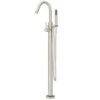 Valspar Pfister Modern Brushed Nickel 1-Handle Commercial/Residential Freestanding Bathtub Faucet -Household Items Sales 038877631850 1800x1800
