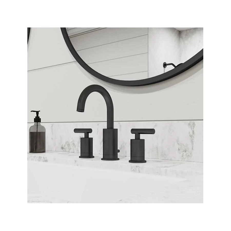 Pfister Pfister Contempra Brushed Gold 2-handle Widespread WaterSense Bathroom Sink Faucet With Drain 13 Pfister Pfister Contempra Brushed Gold 2-handle Widespread WaterSense Bathroom Sink Faucet With Drain - Image 11