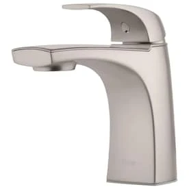 New Lower Price; Pfister Karci Spot Defense Brushed Nickel 1-Handle Single Hole WaterSense Bathroom Sink Faucet With Drain 3 New Lower Price; Pfister Karci Spot Defense Brushed Nickel 1-Handle Single Hole WaterSense Bathroom Sink Faucet With Drain