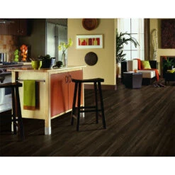 Armstrong Flooring Pickwick Landing II 12-ft W Cut-to-Length Dark Umber Wood Look Low-Gloss Finish Sheet Vinyl