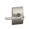 Schlage F51 Latitude/Century Latitude With Century Satin Nickel Universal Keyed Entry Door Handle -Household Items Sales 043156278541 1800x1800