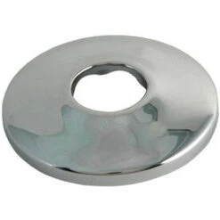 Valspar Keeney 0.5-in Chrome Kitchen/Lavatory Escutcheon