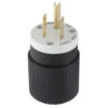 Hubbell 15-Amp 125-Volt Black 3-wire Grounding Plug -Household Items Sales 050169986820 1800x1800