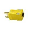 Hubbell 15-Amp-Volt Yellow 3-Wire Grounding Plug -Household Items Sales 050169986899 1800x1800