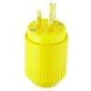 Hubbell 15-Amp-Volt Yellow 3-Wire Grounding Plug -Household Items Sales 050169987438 1800x1800
