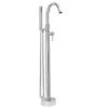 Valspar Keeney Delphi Polished Chrome 1-Handle Residential Freestanding Bathtub Faucet With Hand Shower -Household Items Sales 064492140972 1800x1800