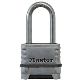 Master Lock 2.25-in Stainless Steel Combination Padlock 3 Master Lock 2.25-in Stainless Steel Combination Padlock
