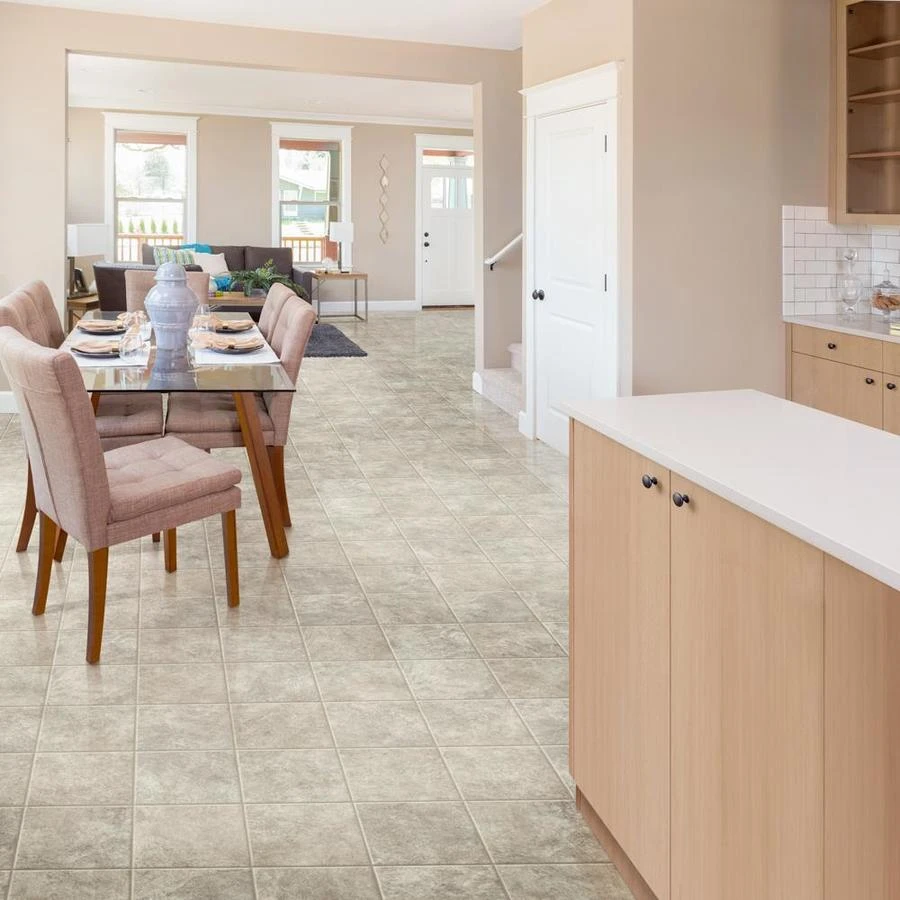 Congoleum ArmorCore LC Santa Fe 12-ft W Cut-to-Length Light Breeze Stone Look Low-Gloss Finish Sheet Vinyl 3 Congoleum ArmorCore LC Santa Fe 12-ft W Cut-to-Length Light Breeze Stone Look Low-Gloss Finish Sheet Vinyl