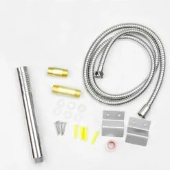 39 In. 2-Jet Easy Connect Shower Panel System In Stainless Steel With Rainfall Waterfall Shower Head And Shower Wand 27 39 In. 2-Jet Easy Connect Shower Panel System In Stainless Steel With Rainfall Waterfall Shower Head And Shower Wand -Household Items Sales 09201ec375188bfc58ebf011bc0885ad 1800x1800