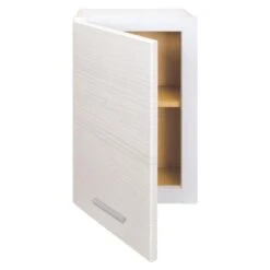 Style Selections Acadia 12-in W X 20-in H X 6.93-in D White Bathroom Wall Cabinet -Household Items Sales 094803145112 08862637 1800x1800