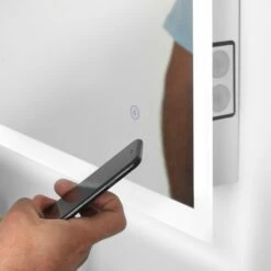 24 In. X 30 In. LED Wall Mirror With Bluetooth Speakers -Household Items Sales 0b8c24803d6b0bce2ff29e0c027e2d21 1800x1800