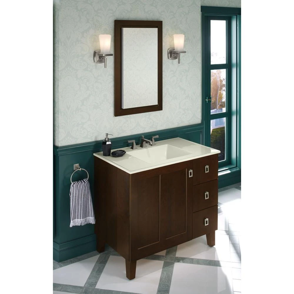 Verdera 24 In. W X 30 In. H Recessed Medicine Cabinet In Anodized Aluminum 8 Verdera 24 In. W X 30 In. H Recessed Medicine Cabinet In Anodized Aluminum - Image 6