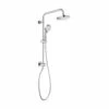Vitalio 5-spray 7 In. Dual Shower Head And Handheld Shower Head In Chrome