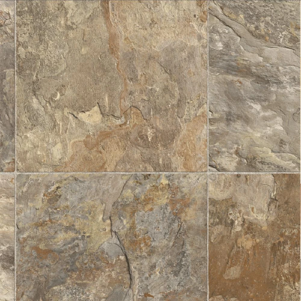 IVC Keaton Grey Stone Residential Vinyl Sheet, Sold By 13.2 Ft. Wide X Custom Length 9 IVC Keaton Grey Stone Residential Vinyl Sheet, Sold By 13.2 Ft. Wide X Custom Length - Image 7