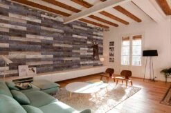 Deco Products 20-Piece 6-in X 36-in Samba. Blue, Violet, Brown, Beige Luxury Vinyl Plank Flooring -Household Items Sales 1001459448 13022539 1800x1800