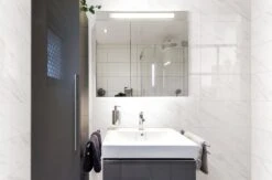 Tauleto Bianco Polished Porcelain Tile -Household Items Sales 100572437 vendor0319 tile bathroom room 1800x1800