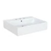 WS Bath Collections Simple 60.50A Wall Mount / Vessel Bathroom Sink In Ceramic White With 3 Faucet Holes -Household Items Sales 10377ef97e8943ef0d9a4493ad2bf74e 1800x1800